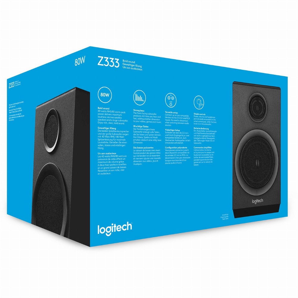 Logitech Z333 Multimedia Speaker Lautsprecher kosatec.de